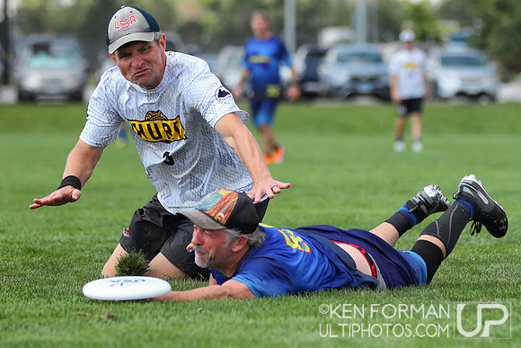 Chronic v. Hurt at the 2021 USAU Masters National Championships