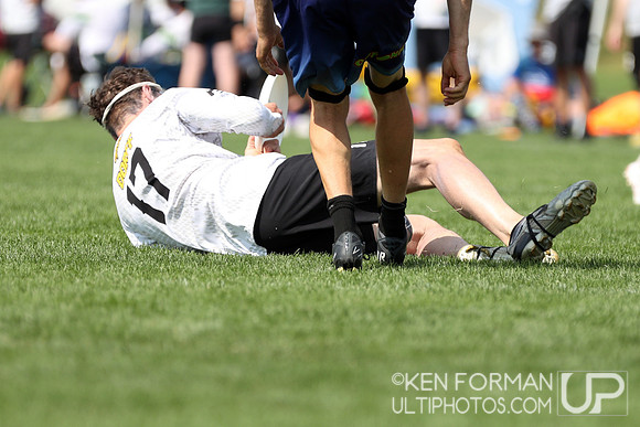 Chronic v. Hurt at the 2021 USAU Masters National Championships