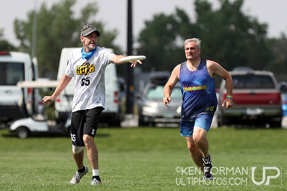 Chronic v. Hurt at the 2021 USAU Masters National Championships