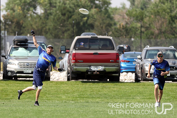 Chronic v. Hurt at the 2021 USAU Masters National Championships