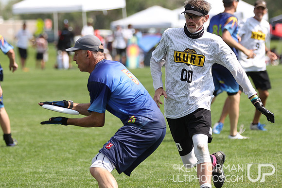 Chronic v. Hurt at the 2021 USAU Masters National Championships