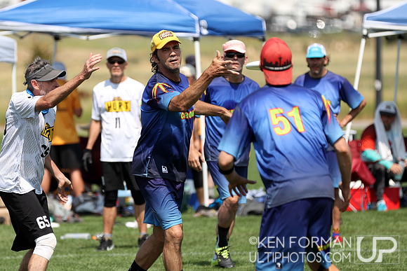 Chronic v. Hurt at the 2021 USAU Masters National Championships