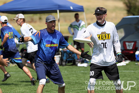 Chronic v. Hurt at the 2021 USAU Masters National Championships