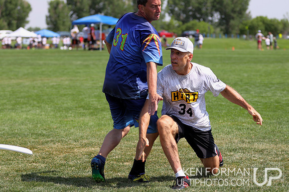 Chronic v. Hurt at the 2021 USAU Masters National Championships
