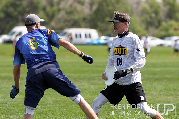Chronic v. Hurt at the 2021 USAU Masters National Championships