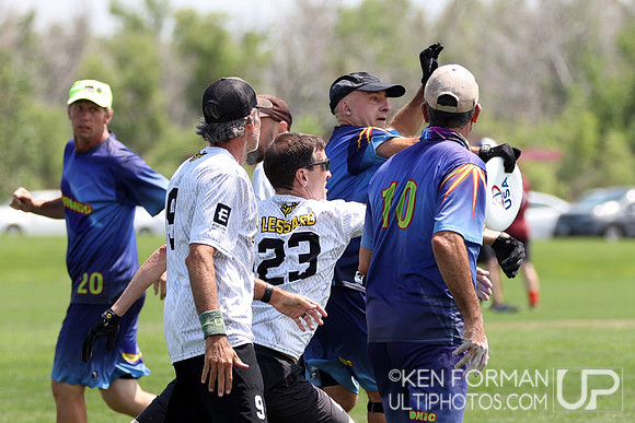 Chronic v. Hurt  at the 2021 USAU Masters National Championships