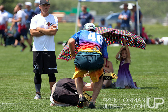Endless Sunset v. Eldors at the 2021 USAU Masters National Championships