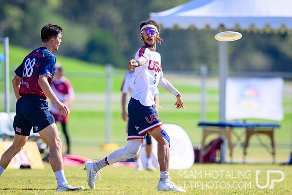 Men’s pool play during World Ultimate Championships at Runaway Bay Sports Precinct