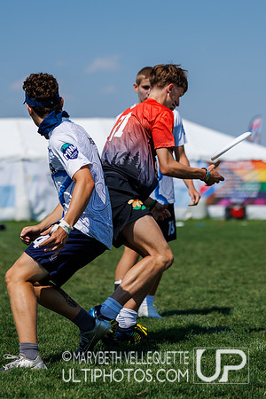 Monday action at the USA Ultimate Youth Club Championships. U-20