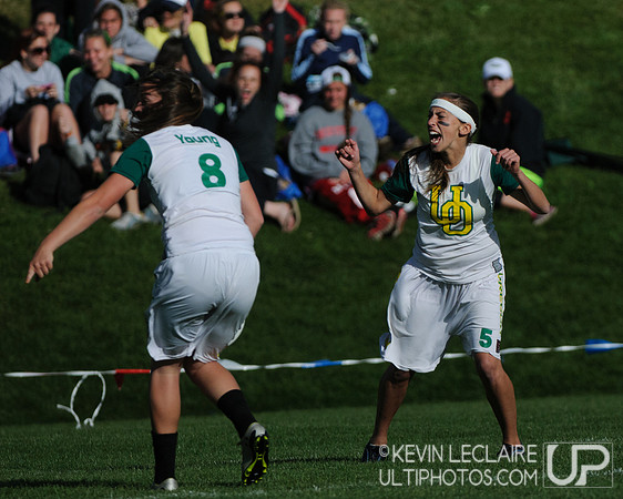 2012 USAU D-I College Championships Sunday Action