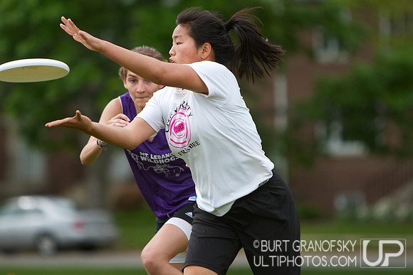 Girls Division, Sunday -- 2012 USAU HS Northeasterns
