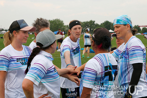 Pool Play at the 2021 USAU Masters National Championships