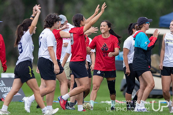 Day 2 of the USA Ultimate U.S. Open ICC Championships