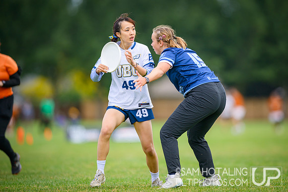 Pool play at USAU D-I College Championships