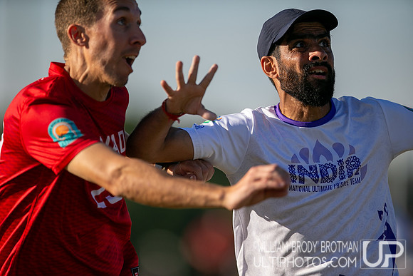 Day 1 of the WFDF 2024 World Masters Ultimate Championships