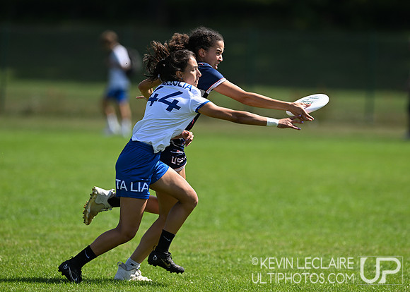 USA U20 Women vs Italy U20 Women - WJUC 2022