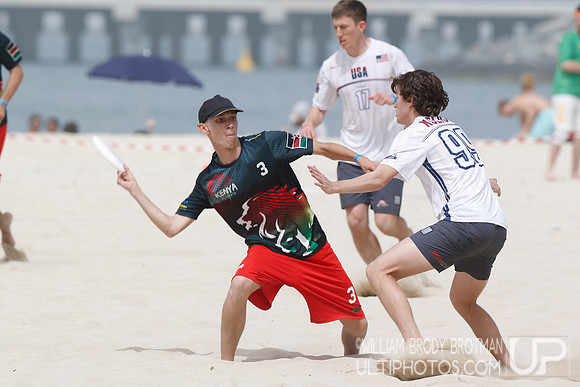 Day 3 of the 2015 World Championships of Beach Ultimate