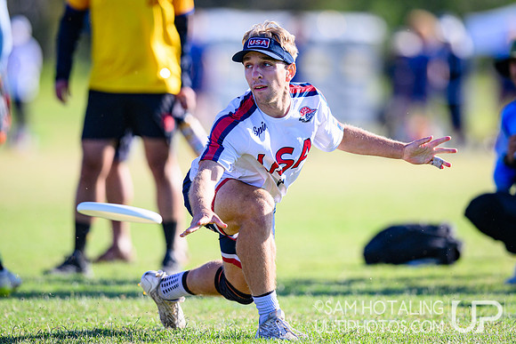 Pool play during World Ultimate Championships at Runaway Bay Precinct