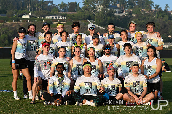 BFG Team Photo - USA Ultimate Club Champs 2023