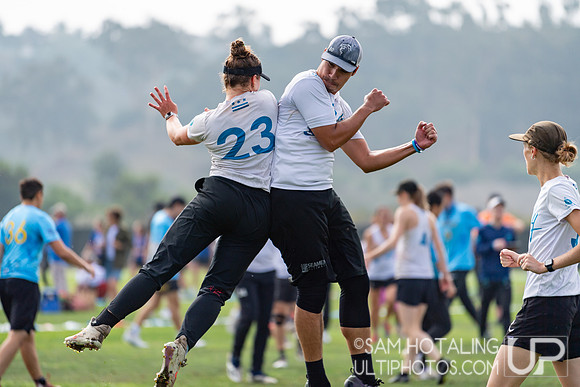 Pool play at at USAU Club Championships