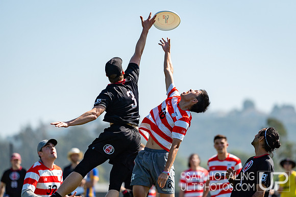 Pool play at at USAU Club Championships