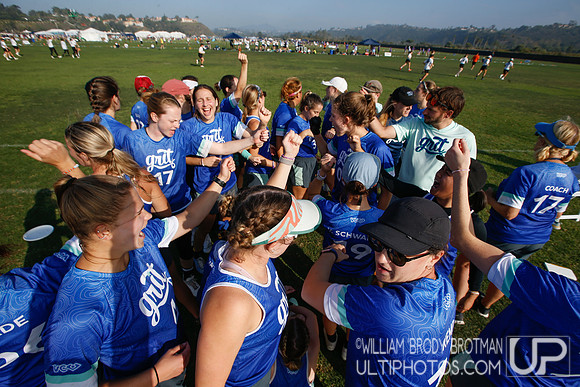 Day 1 of USA Ultimate 2023 Club Championships.