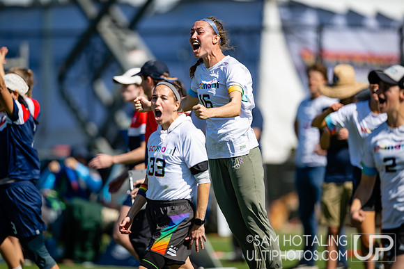 Quarterfinals at USAU Club Championships
