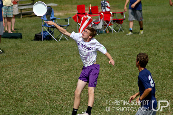 Sunday Open Semis -- USAU 2012 HS Southerns
