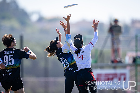 Semifinals at USAU Club Championships