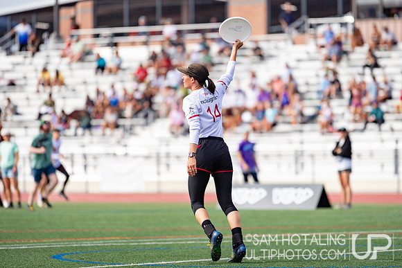 Hybrid vs. shame. in finals at USAU Club Championships