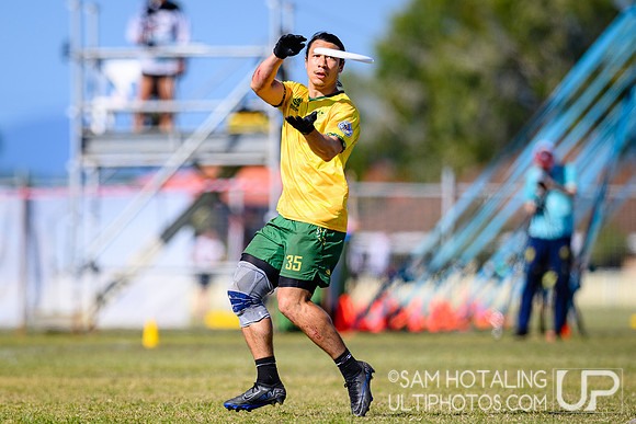 Mixed semifinals during World Ultimate Championships at Runaway Bay Sports Precinct