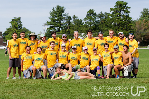 Saturday - Mixed Round 3 - 2016 USAU Northeast Regionals