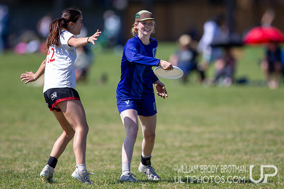 Day 2 of the USA Ultimate D-I College Championships
