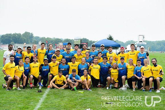 Charrua (Uruguay Mixed) and Macondo (Colombia Mixed) Team Photo