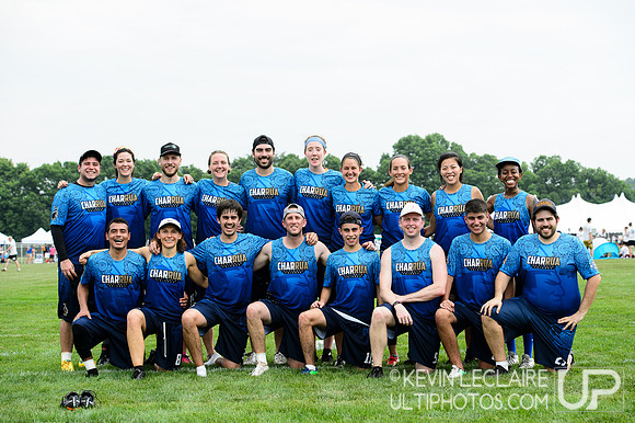 Charrua (Uruguay Mixed) Team Photo - 2018 WUCC Sunday Round 1
