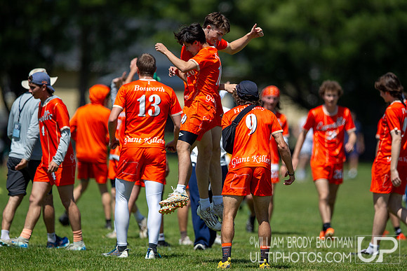 Day 2 of the USA Ultimate D-I College Championships
