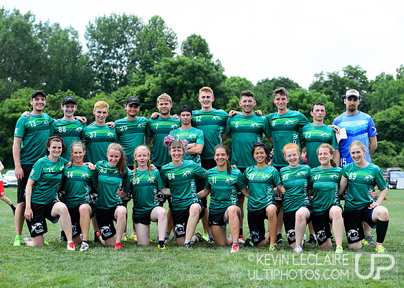 Glasgow Ultimate (Great Britain Mixed) Team Photo -- 2018 WUCC M