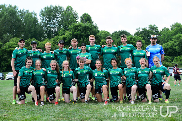 Glasgow Ultimate (Great Britain Mixed) Team Photo -- 2018 WUCC M