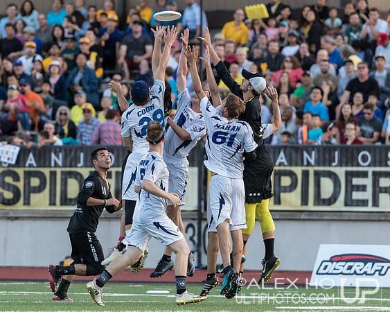 AUDL 2018 Week 16: Seattle Cascades at San Jose Spiders