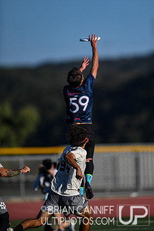 Men's Semifinal. Machine v. Johnny Bravo. 2023 USA Ultimate Club Championships