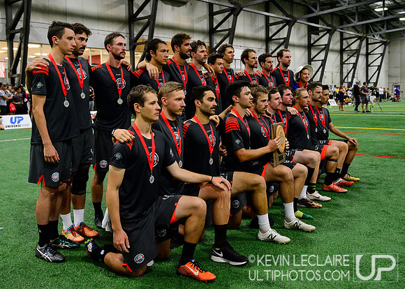 Colony (Australia Men's) Silver Medalist Team Photo -- WUCC 2018