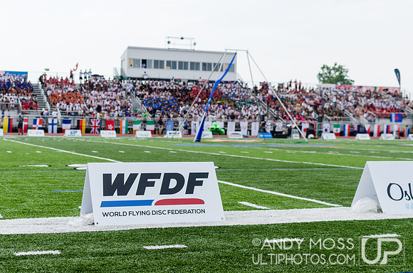 Opening ceremony - World Ultimate Club Championships 2018