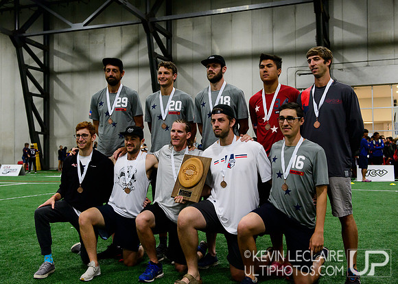 Doublewide Bronze Medal Team Photo -- WUCC 2018 Men's Division