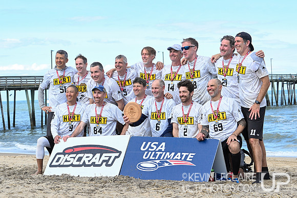 Hurt GGM Men's 2nd Place Team Photo - 2024 Beach Championships