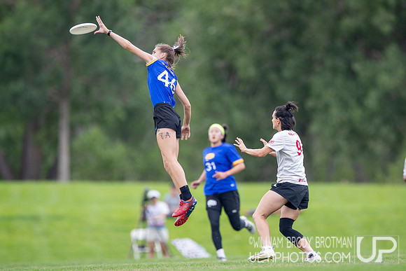 Day 2 of the USA Ultimate U.S. Open ICC Championships