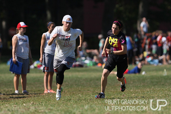 USAU NE Regionals 2013 -- Women's, Sunday Round 3