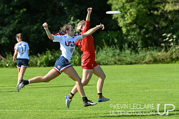 USA vs Great Britain U20 Women's - WJUC Tuesday Round 1