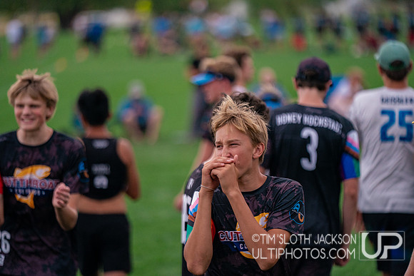Bracket  play at 2024 USAU Youth Club Championship