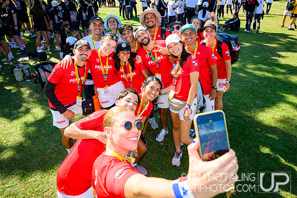 Opening ceremony during World Ultimate Championships at Runaway Bay Precinct