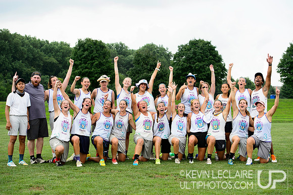 Virginia Rebellion Team Photo -- Women's Champions -- Chesapeake